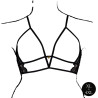 Amour by Le Desir Soutien-gorge Triangle Ouvert Grande Taille Charma Noir
